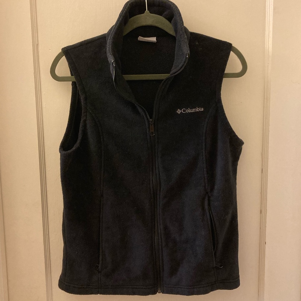 Black Columbia Lightweight Fleece Vest